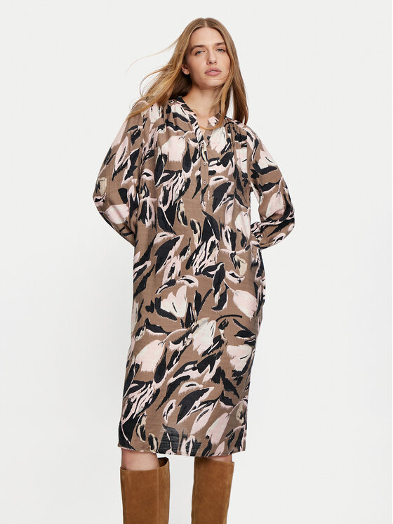 Платье свободного кроя для повседневной носки Fransa, коричневый
Платье свободного кроя для повседневной носки Fransa, коричневый