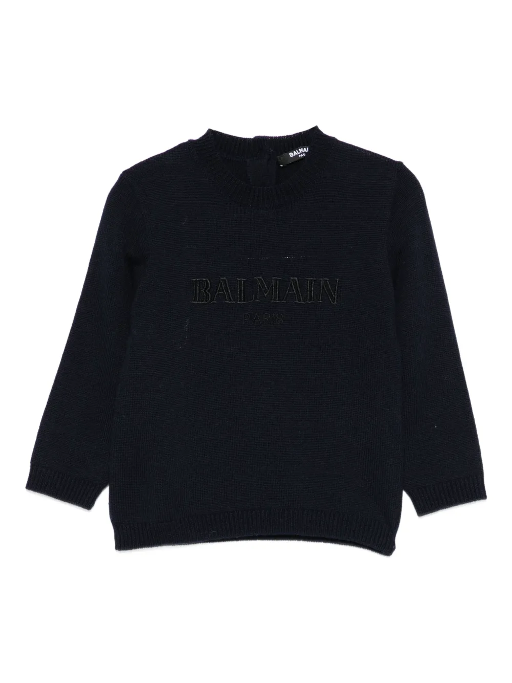Свитер с логотипом Balmain Kids, синий
Свитер с логотипом Balmain Kids, синий