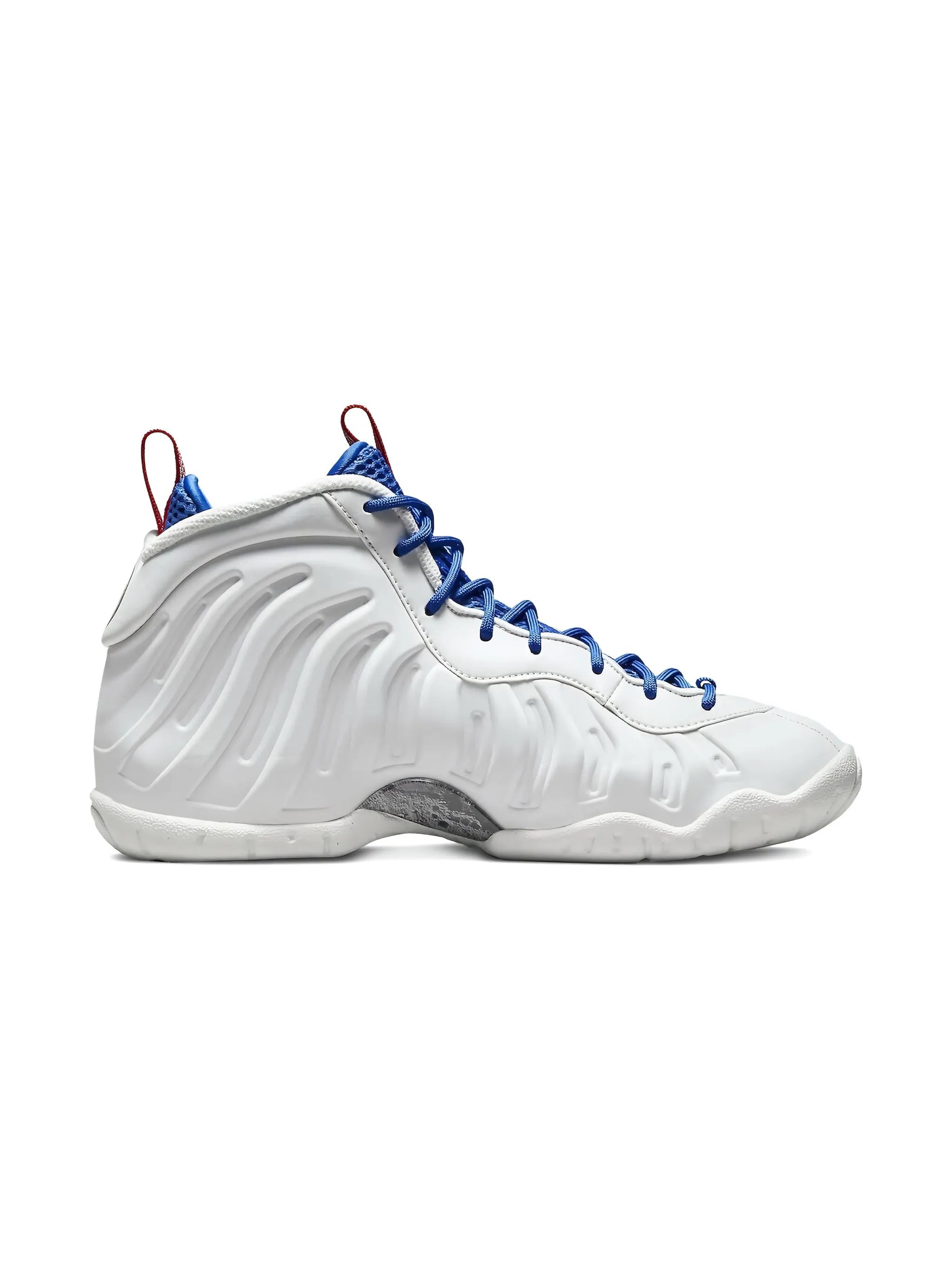 Кроссовки Little Posite One USA Moon Photon Dust/University Red/Game Royal/Metallic Nike Kids, белый
Кроссовки Little Posite One USA Moon Photon Dust/University Red/Game Royal/Metallic Nike Kids, белый