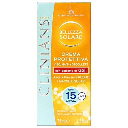 Sonnenschutzmittel Viso Mani E DCollet Spf 15 75мл Trattamento Protettivo, Clinians
Sonnenschutzmittel Viso Mani E DCollet Spf 15 75мл Trattamento Protettivo, Clinians