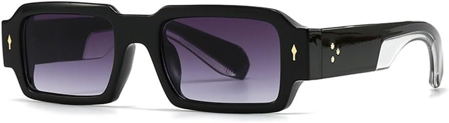 Панк-классические солнцезащитные очки с заклепками для женщин и мужчин, модные винтажные солнцезащитные очки, популярные модели, защита от ультрафиолета UV400 TYUVIVO, Black Gray
Панк-классические солнцезащитные очки с заклепками для женщин и мужчин, модные винтажные солнцезащитные очки, популярные модели, защита от ультрафиолета UV400 TYUVIVO, Black Gray