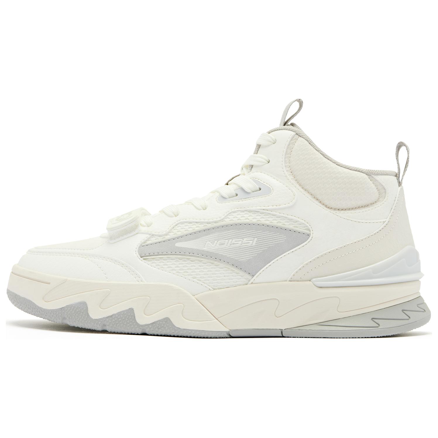 Антискользящие износостойкие высокие скейтерские кроссовки мужские бело-серые QIAODAN, цвет слоновая кость/туманно-серый
Антискользящие износостойкие высокие скейтерские кроссовки мужские бело-серые QIAODAN, цвет слоновая кость/туманно-серый