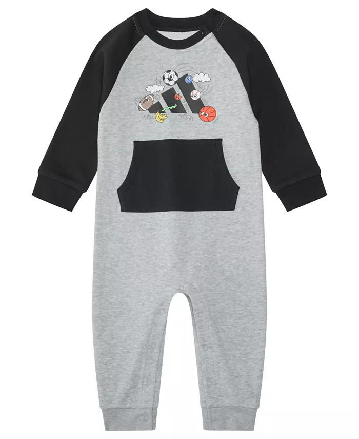 Детский комбинезон для мальчиков с длинными рукавами и круглым вырезом Adidas
Детский комбинезон для мальчиков с длинными рукавами и круглым вырезом Adidas