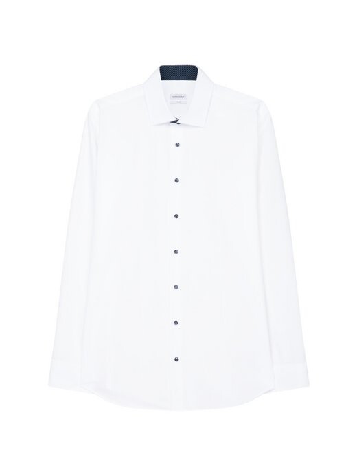 Деловая рубашка x узкий длинный рукав Seidensticker, белый
Деловая рубашка x узкий длинный рукав Seidensticker, белый