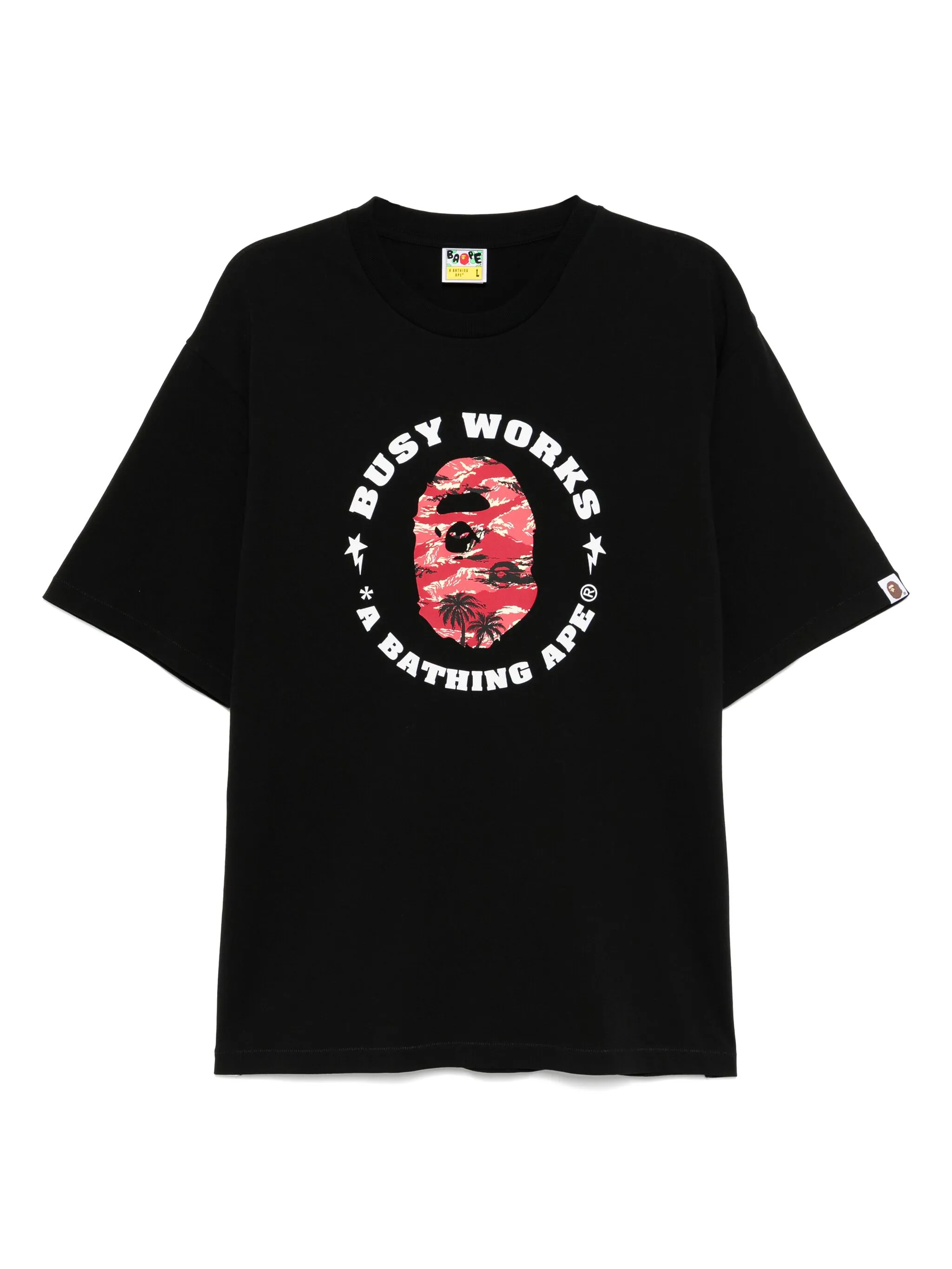 Футболка с логотипом A Bathing Ape, черный
Футболка с логотипом A Bathing Ape, черный