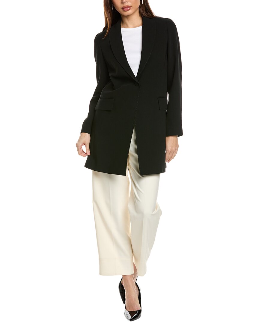 Lafayette 148 New York Жакет с шалевым воротником, черный
Lafayette 148 New York Жакет с шалевым воротником, черный