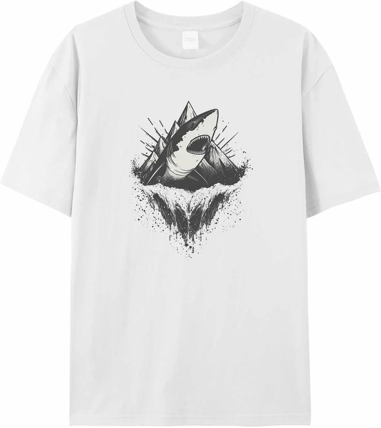 Мужская футболка Shark Mountain с коротким рукавом jdudh
Мужская футболка Shark Mountain с коротким рукавом jdudh