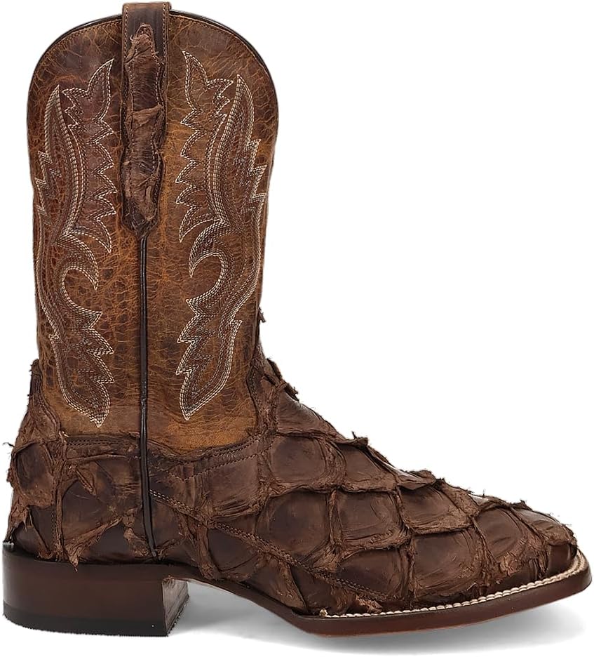 Мужские ботинки Dan Post Raymond Pirarucu с вышивкой, квадратный носок, без застежки, вечерние ботинки средней высоты - коричневые
Мужские ботинки Dan Post Raymond Pirarucu с вышивкой, квадратный носок, без застежки, вечерние ботинки средней высоты - коричневые