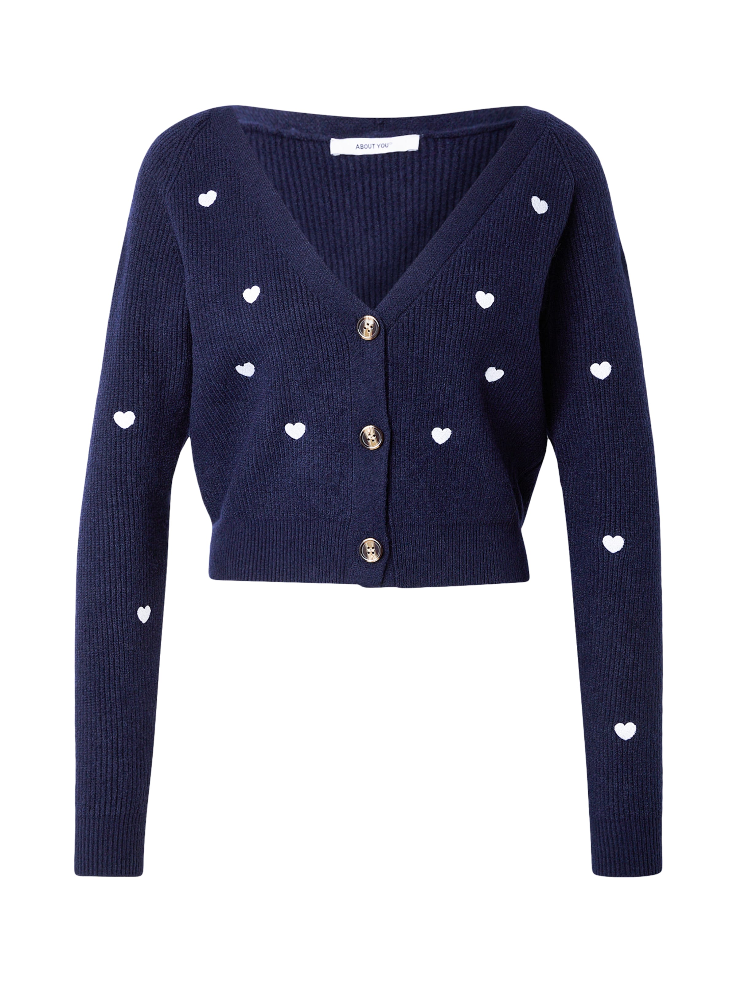 ABOUT YOU Кардиган 'Lana' из трикотажа в темно-синем цвете
ABOUT YOU Кардиган 'Lana' из трикотажа в темно-синем цвете