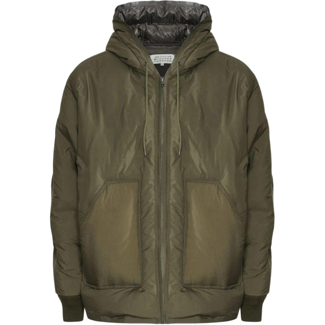 Стеганая куртка с капюшоном Mm6 Maison Margiela, оливковый зеленый
Стеганая куртка с капюшоном Mm6 Maison Margiela, оливковый зеленый