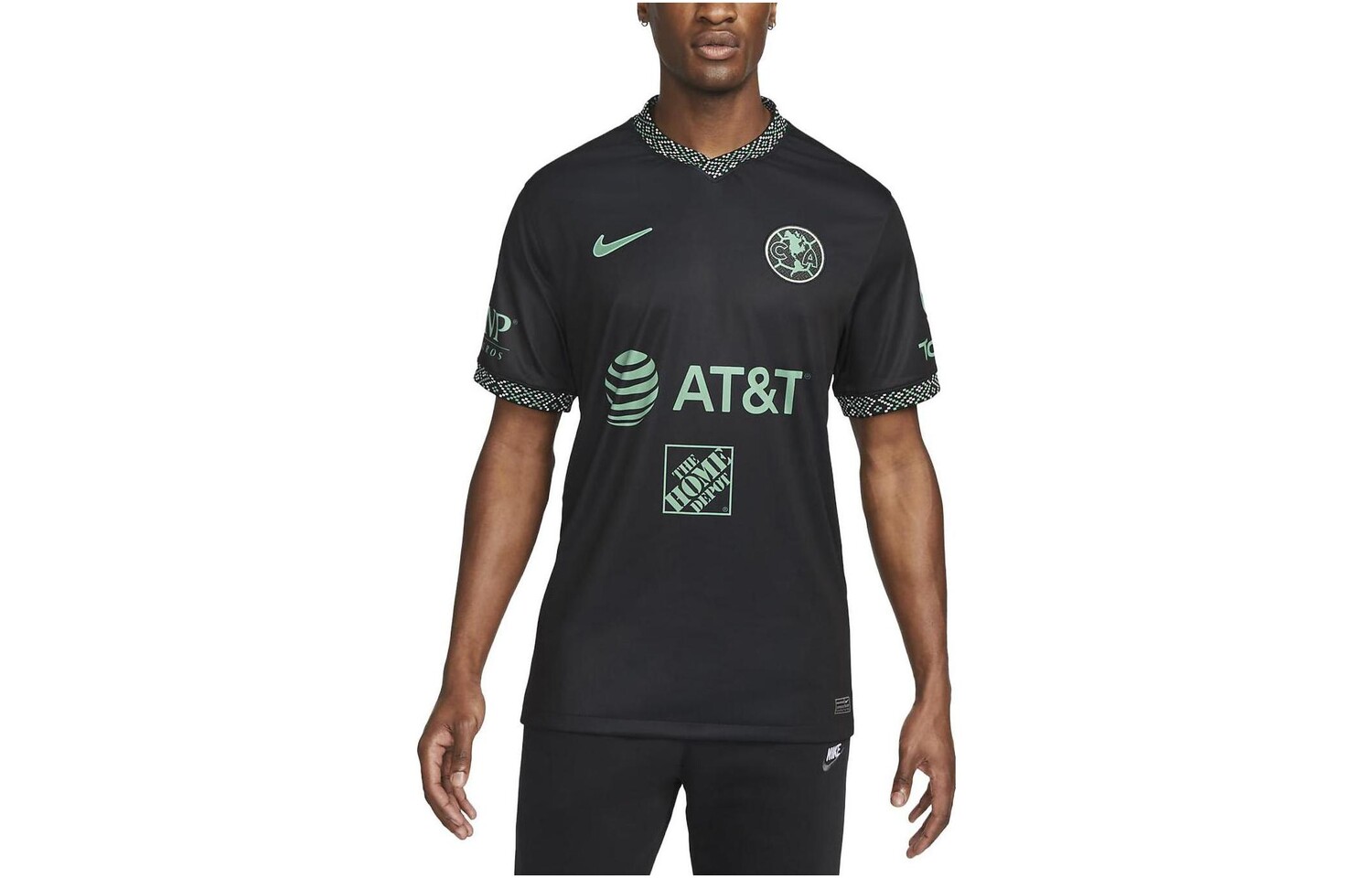 Футбольная майка мужская черная Nike, черный
Футбольная майка мужская черная Nike, черный