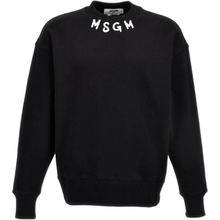 Свитшот с принтом логотипа MSGM, черный
Свитшот с принтом логотипа MSGM, черный