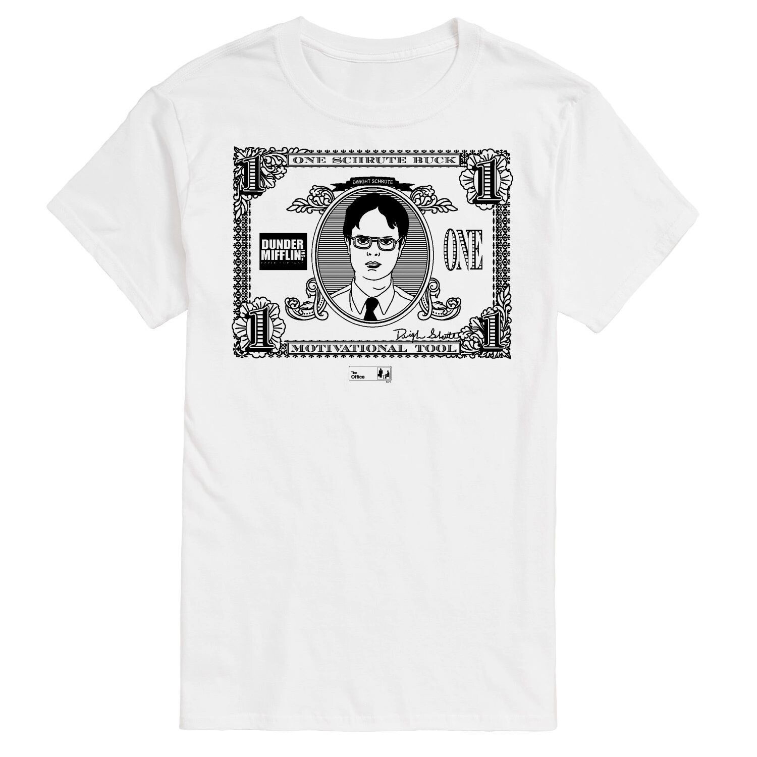 Мужская футболка The Office One Schrute Buck Licensed Character
Мужская футболка The Office One Schrute Buck Licensed Character