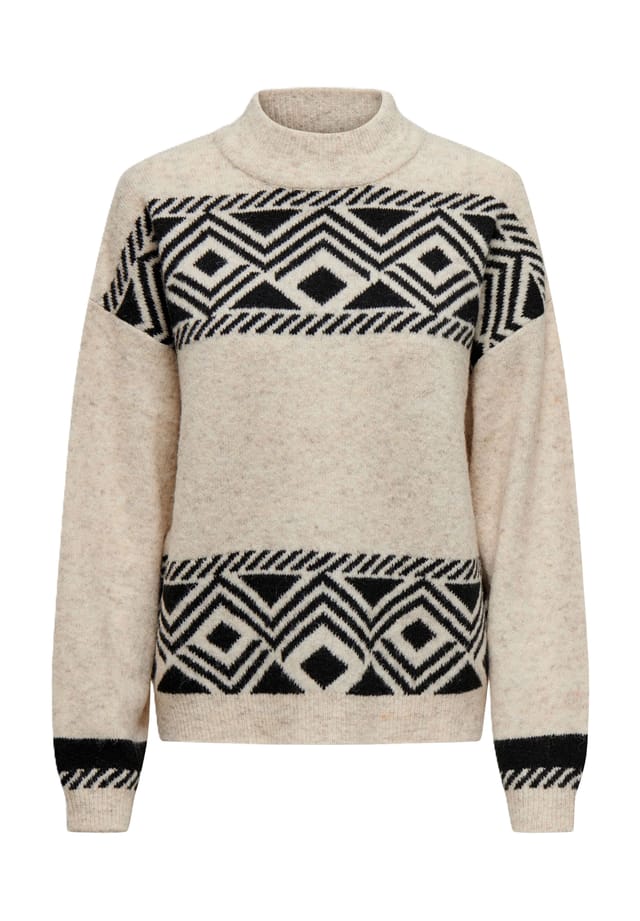 Вязаный свитер "Виктор" воротник-стойка Only, цвет 189959001 pumice
Вязаный свитер "Виктор" воротник-стойка Only, цвет 189959001 pumice