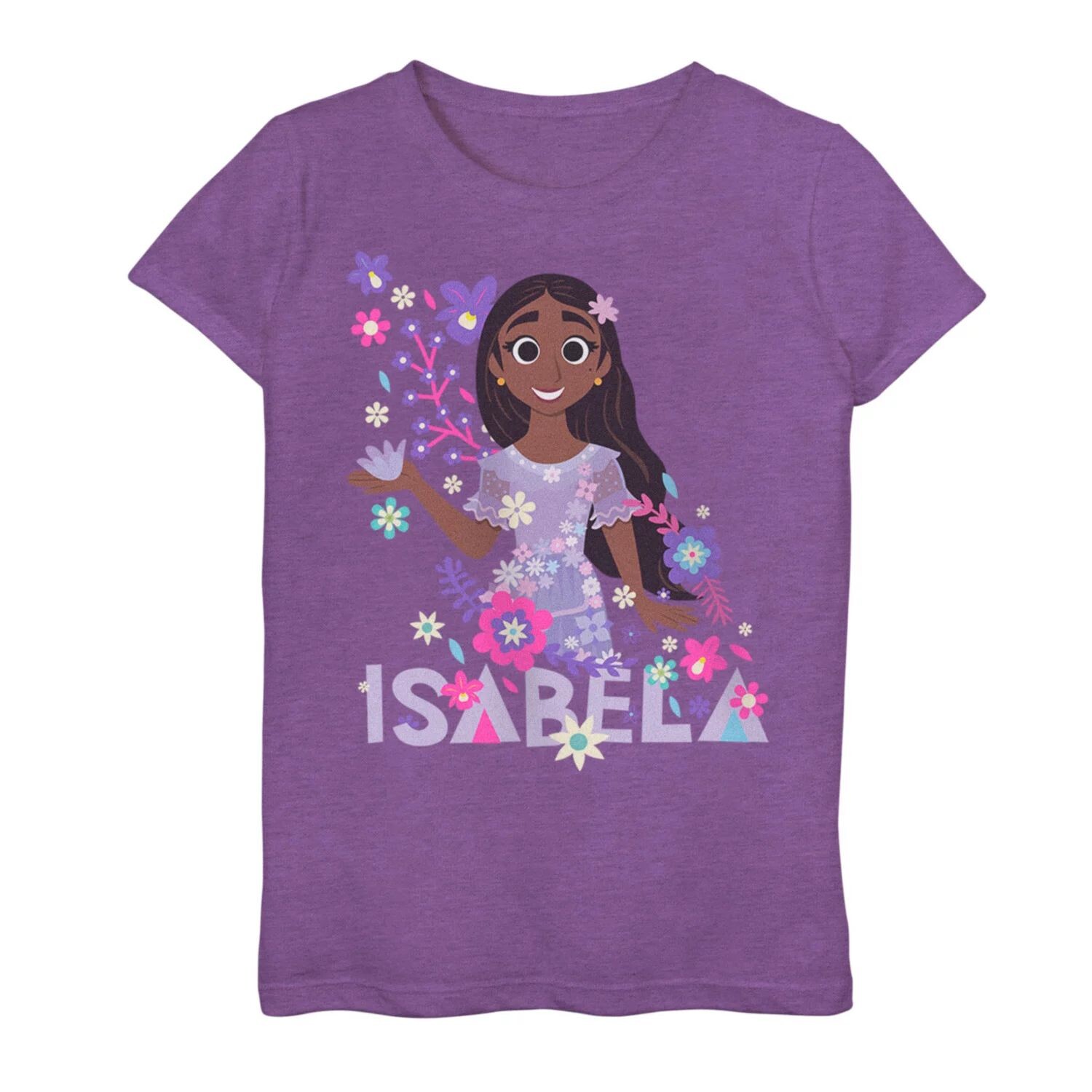 Футболка с изображением портрета Изабеллы для девочек 7–16 лет Disney's Encanto Disney
Футболка с изображением портрета Изабеллы для девочек 7–16 лет Disney's Encanto Disney