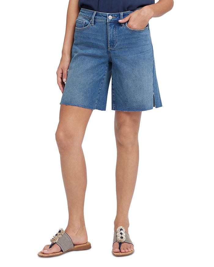 Шорты джинсовые расклешенные Naomi Relaxed NYDJ, синий
Шорты джинсовые расклешенные Naomi Relaxed NYDJ, синий