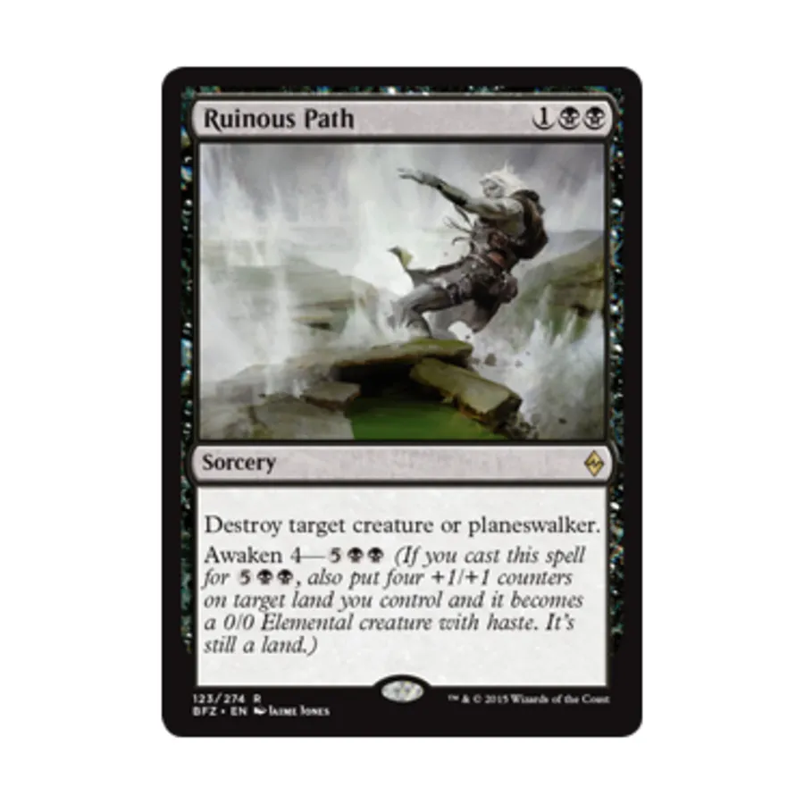 CCG Разрушительный путь (клавиша R), MTG - Battle for Zendikar
CCG Разрушительный путь (клавиша R), MTG - Battle for Zendikar