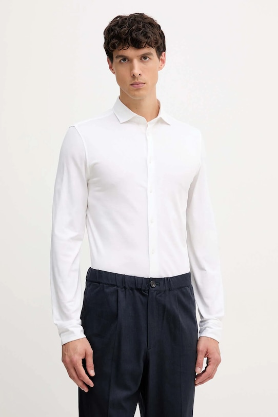 Хлопковая рубашка United Colors Of Benetton, белый
Хлопковая рубашка United Colors Of Benetton, белый