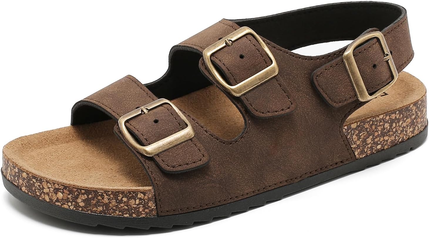 Сандалии DDXYYDS для женщин с мягкой пробковой подошвой, мужские сабо с регулируемой двойной пряжкой, открытый носок, обувь на плоской подошве, летние тапочки с задним ремешком, коричневый
Сандалии DDXYYDS для женщин с мягкой пробковой подошвой, мужские сабо с регулируемой двойной пряжкой, открытый носок, обувь на плоской подошве, летние тапочки с задним ремешком, коричневый
