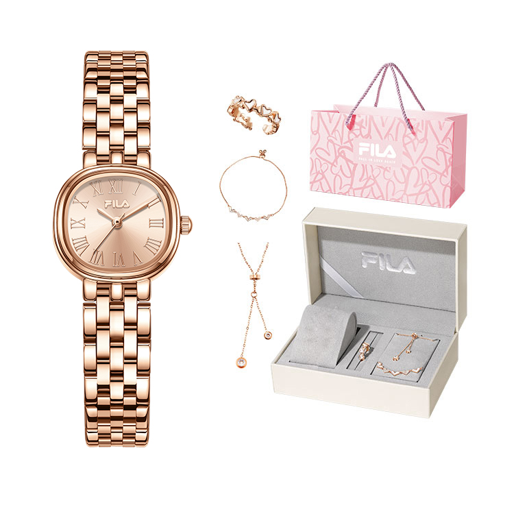 FILA Женские часы кварцевый механизм стальной браслет rose gold циферблат love at first sight романтичная упаковка
FILA Женские часы кварцевый механизм стальной браслет rose gold циферблат love at first sight романтичная упаковка