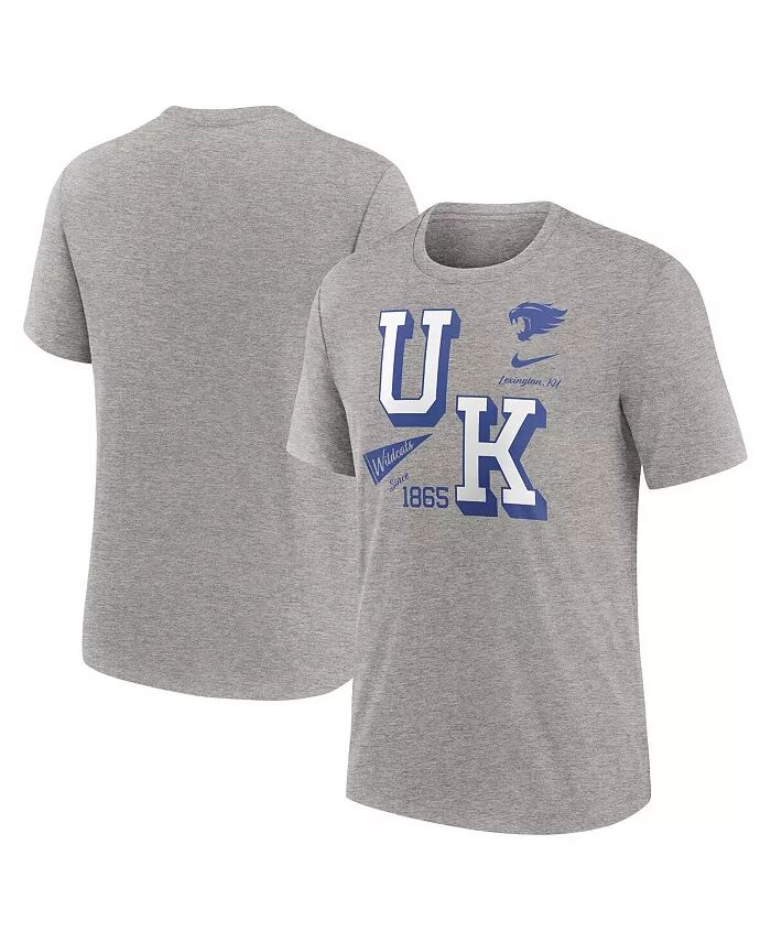 Футболка мужская серо-лиловая Kentucky Wildcats Blitz Roll Call Tri-Blend Nike
Футболка мужская серо-лиловая Kentucky Wildcats Blitz Roll Call Tri-Blend Nike