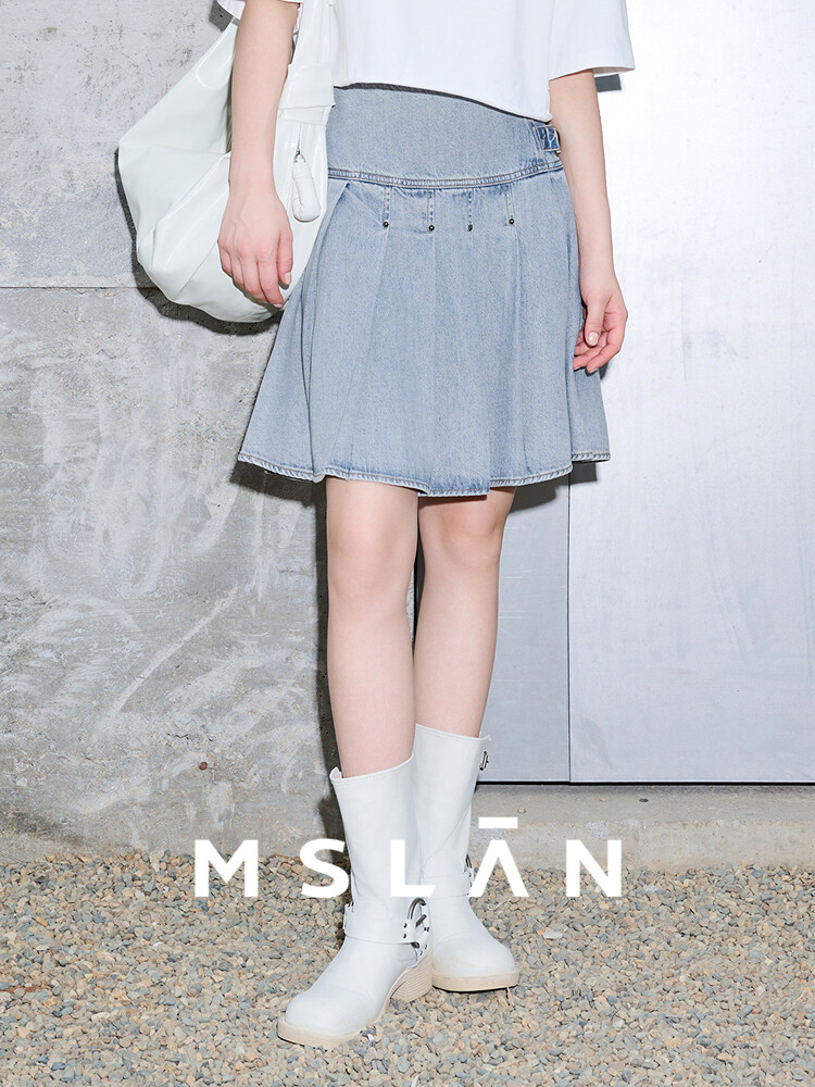 Юбка Mslan джинсовая, синий
Юбка Mslan джинсовая, синий