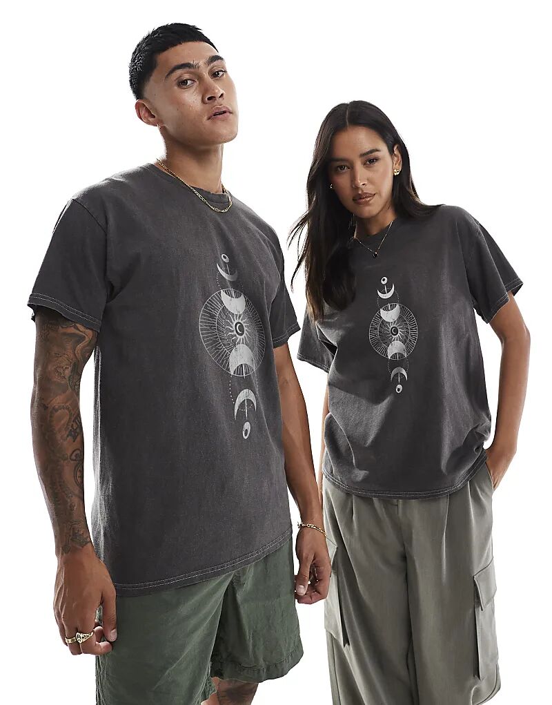 Футболка с принтом «Небесная вселенная» спереди и сзади, стираная, угольного цвета PRNT
Футболка с принтом «Небесная вселенная» спереди и сзади, стираная, угольного цвета PRNT