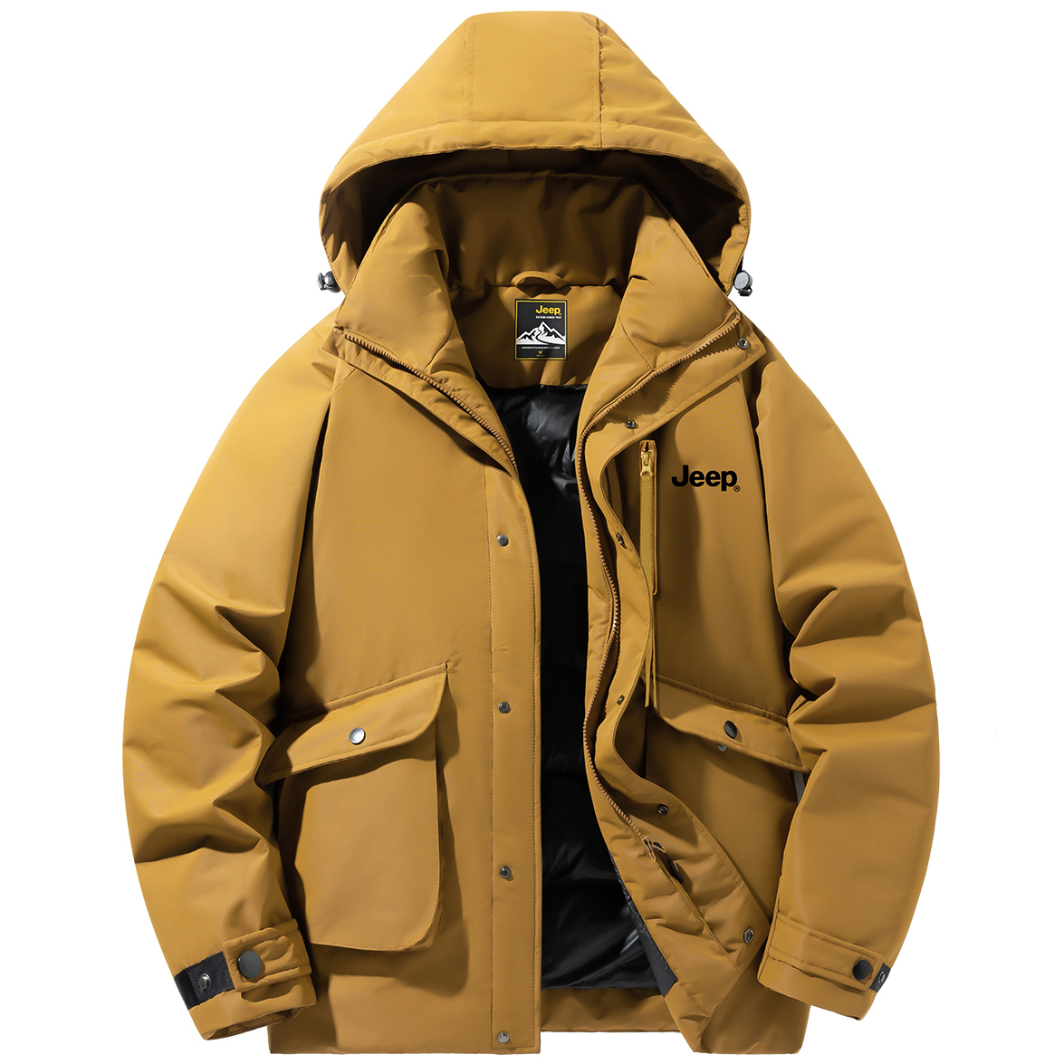 Пуховик Unisex Hooded Moderate Puffer Jacket Jeep, коричневый
Пуховик Unisex Hooded Moderate Puffer Jacket Jeep, коричневый