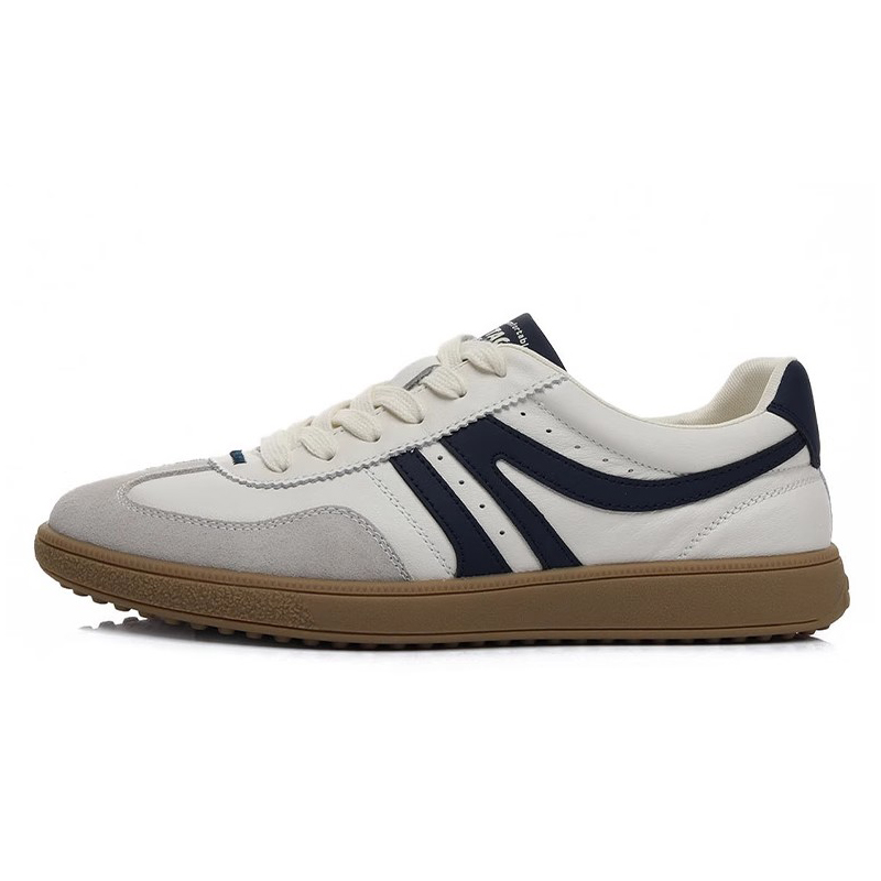 Bansley Дышащие низкие скейтерские кроссовки мужские бело-синие, цвет White Blue 
Bansley Дышащие низкие скейтерские кроссовки мужские бело-синие, цвет White Blue