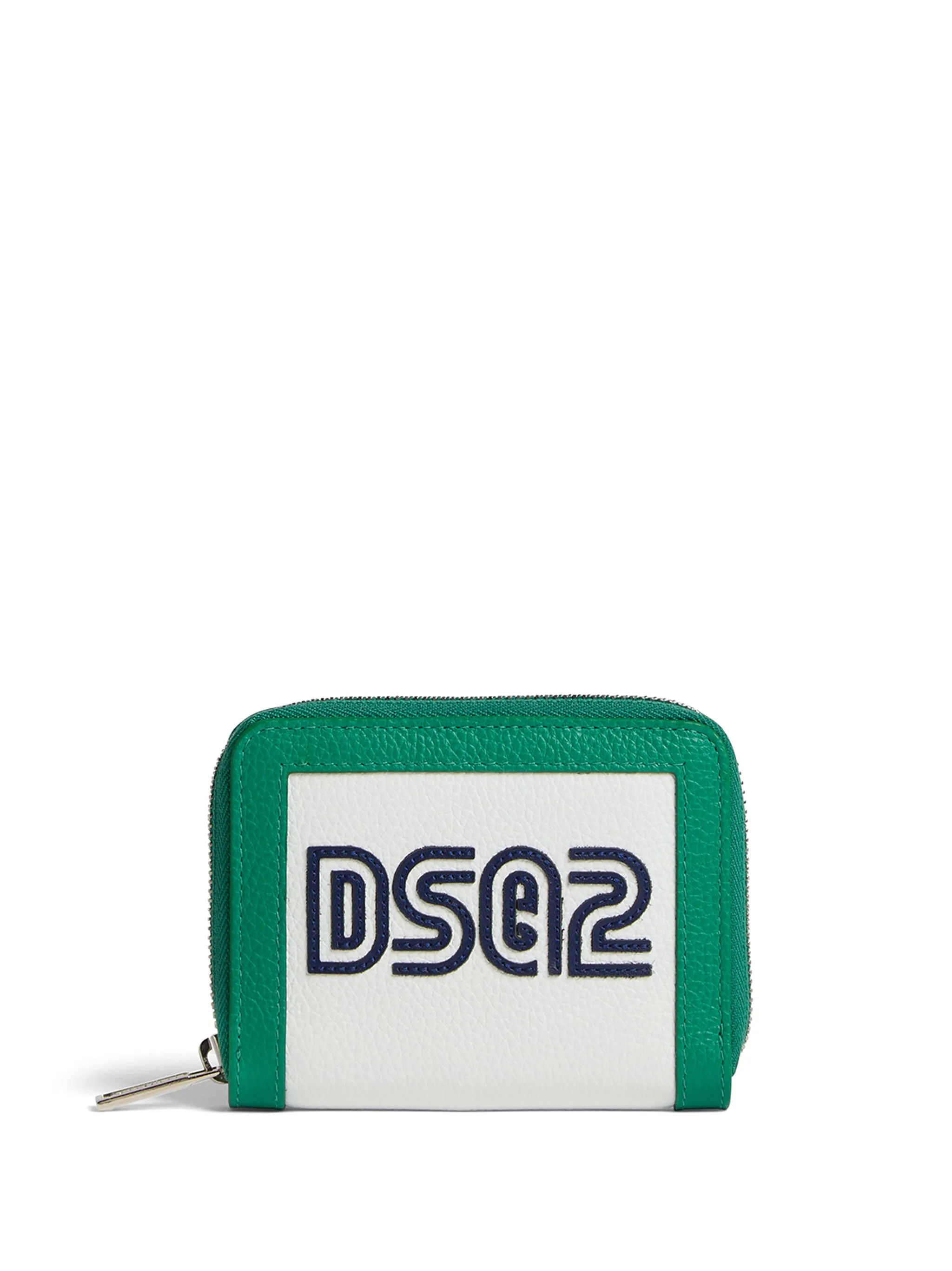 Кошелек с вышитым логотипом Dsquared2, зеленый
Кошелек с вышитым логотипом Dsquared2, зеленый