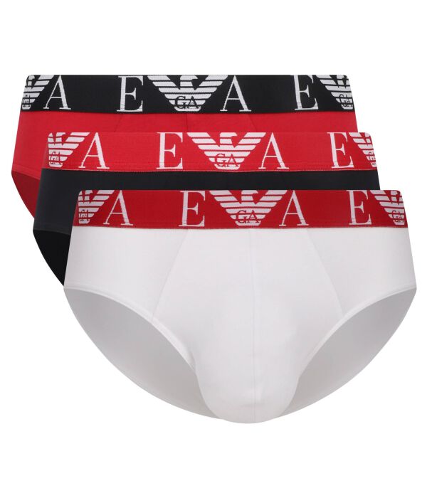 Трусы 3 шт. Emporio Armani, белый
Трусы 3 шт. Emporio Armani, белый