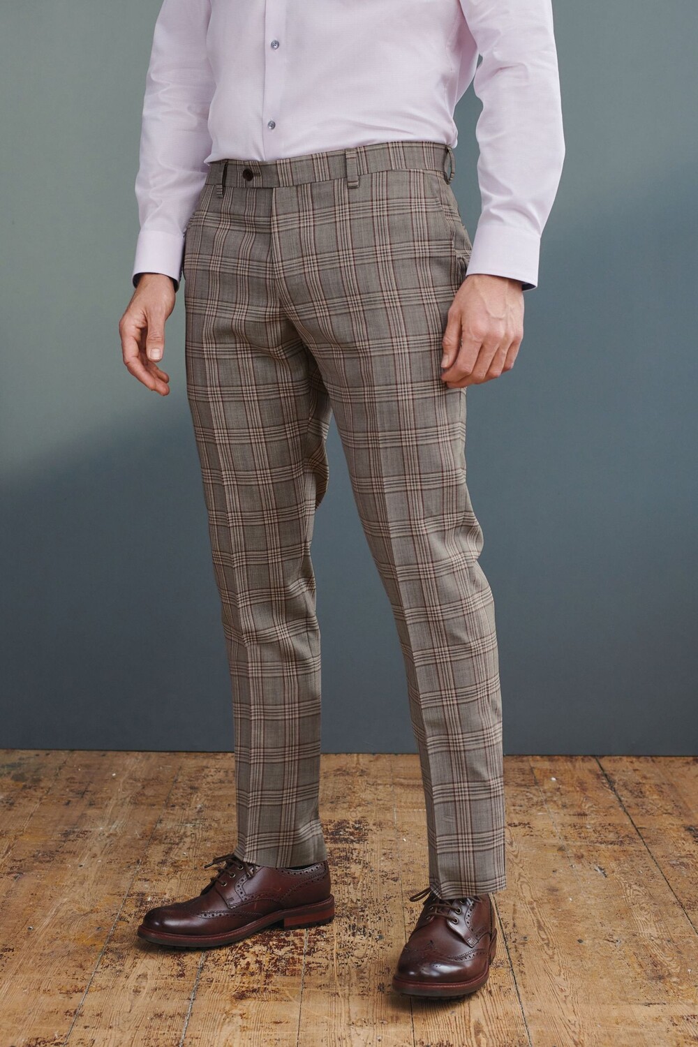 Костюм Slim fit Signature TG Di Fabio Брюки в клетку из 100% шерсти Next, серый
Костюм Slim fit Signature TG Di Fabio Брюки в клетку из 100% шерсти Next, серый