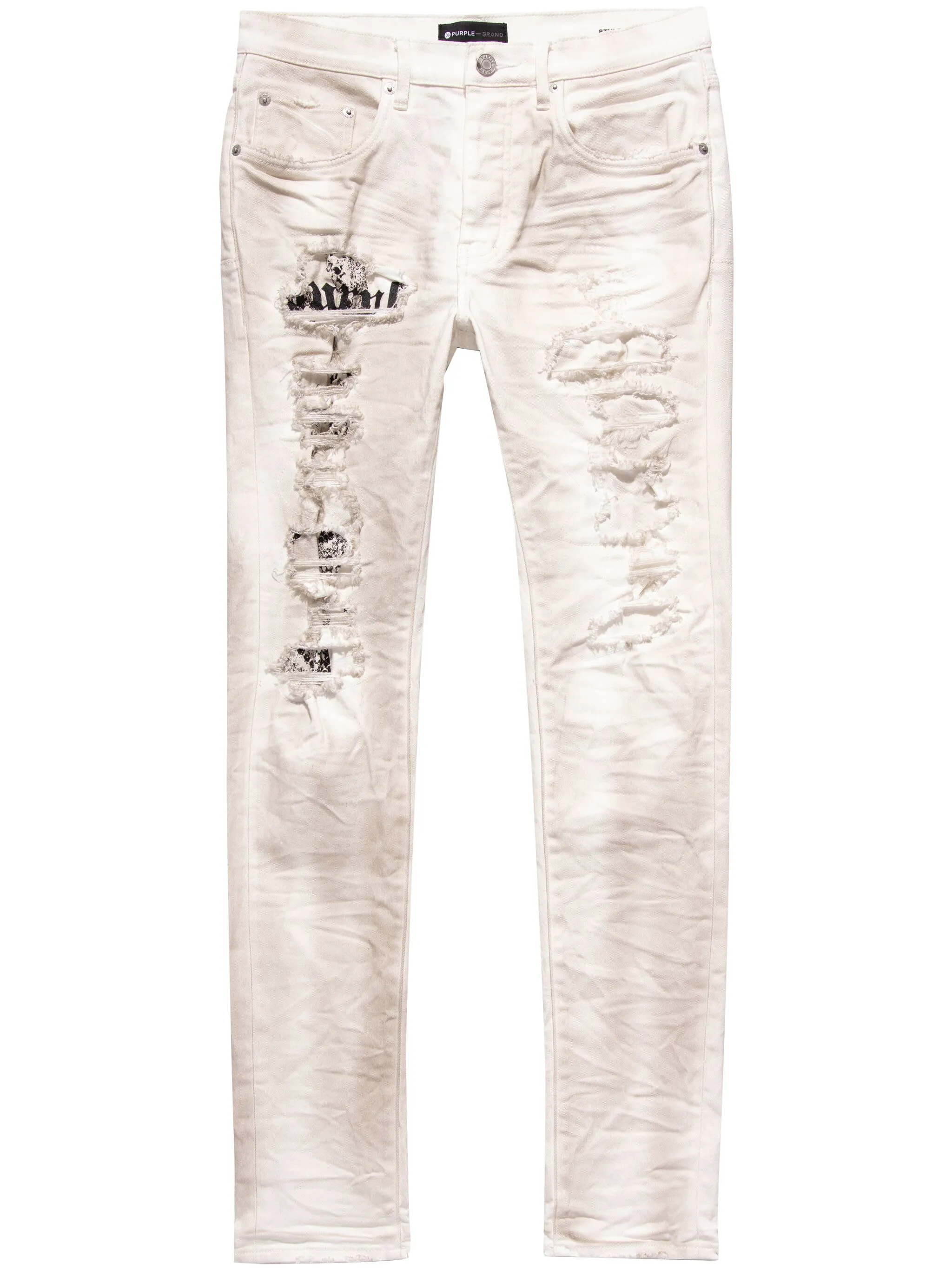 Джинсы скинни P001 с заниженной талией Purple Brand, белый
Джинсы скинни P001 с заниженной талией Purple Brand, белый