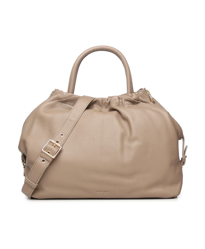 Бежевая кожаная женская сумка Biasia, бежевый
Бежевая кожаная женская сумка Biasia, бежевый