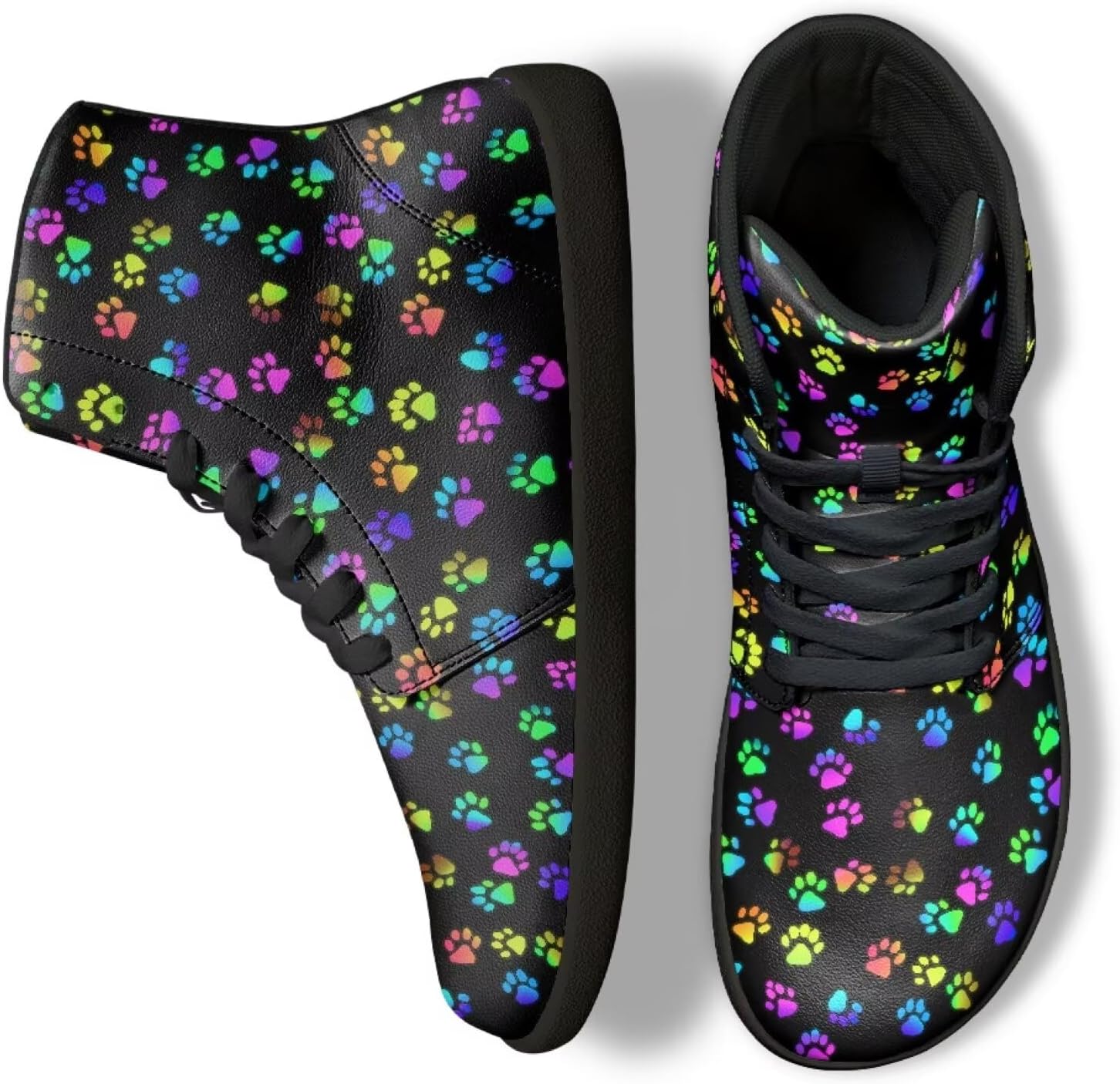 Высокие кеды Binienty для мужчин и женщин, Gradient Dog Paw Print
Высокие кеды Binienty для мужчин и женщин, Gradient Dog Paw Print