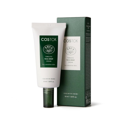 Крем Timeless Teca Drop Cream 50 мл (1,69 унции) с экстрактом центеллы азиатской Costok
Крем Timeless Teca Drop Cream 50 мл (1,69 унции) с экстрактом центеллы азиатской Costok