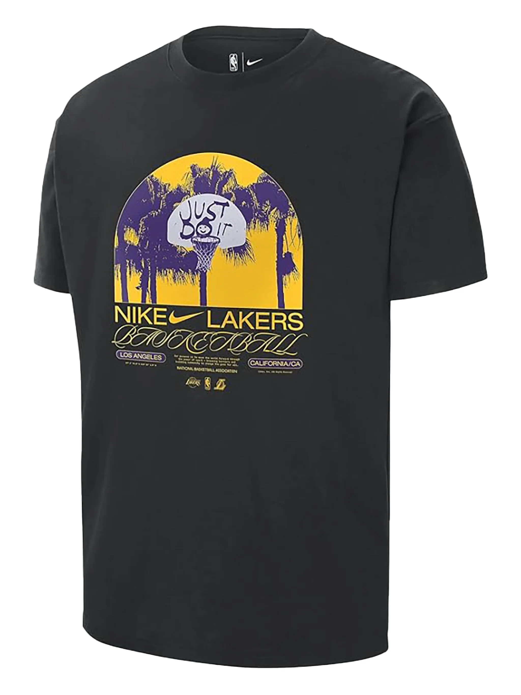 Футболка NBA Los Angeles Courtside Max 90 Nike, черный
Футболка NBA Los Angeles Courtside Max 90 Nike, черный