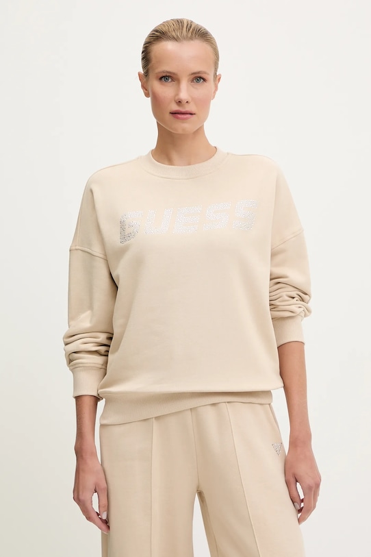 Хлопковая толстовка PRIMULA Guess, бежевый
Хлопковая толстовка PRIMULA Guess, бежевый