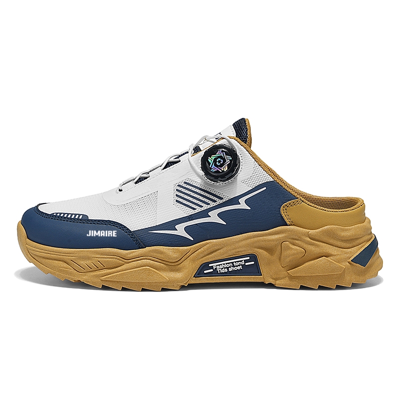 King Jinmai Закрытые тапочки мужские бело-сине-желтые, цвет White Blue Yellow
King Jinmai Закрытые тапочки мужские бело-сине-желтые, цвет White Blue Yellow