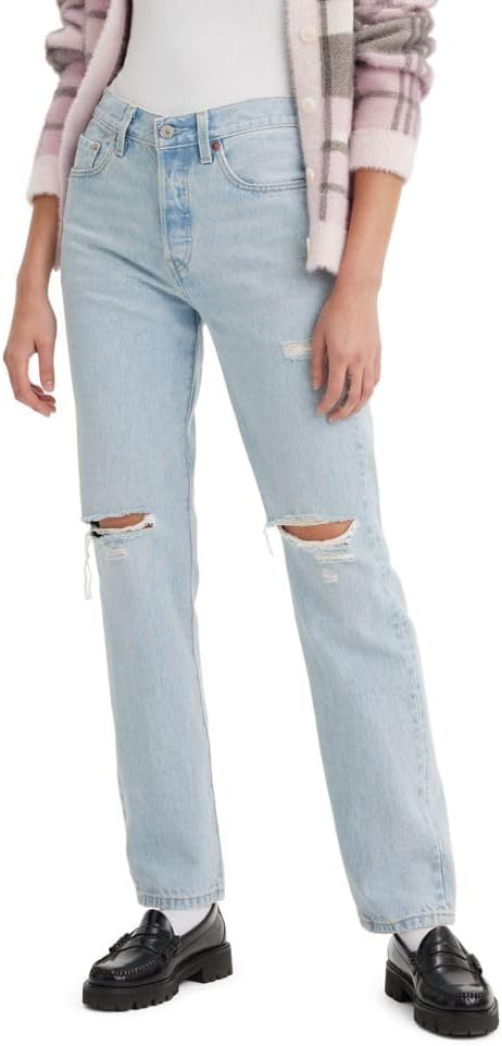 Женские джинсы Levi's 501 Original Fit (также доступны в размере Plus), (New) Braggadocious
Женские джинсы Levi's 501 Original Fit (также доступны в размере Plus), (New) Braggadocious