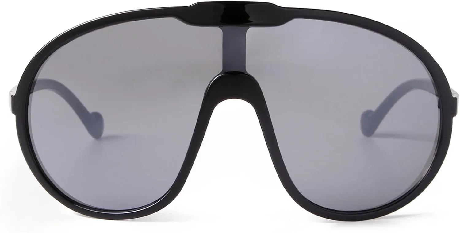 Солнцезащитные очки SDINM в стиле ретро, большие, для женщин и мужчин, винтажные, 70-х годов, в форме щита, цельные, авиаторские, Black Frame\light Silver Lens
Солнцезащитные очки SDINM в стиле ретро, большие, для женщин и мужчин, винтажные, 70-х годов, в форме щита, цельные, авиаторские, Black Frame\light Silver Lens