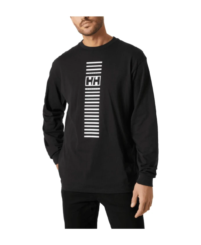 Городская футболка с длинными рукавами Helly Hansen, черный
Городская футболка с длинными рукавами Helly Hansen, черный