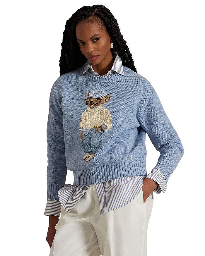 Свитер с медведем Polo Ralph Lauren, синий
Свитер с медведем Polo Ralph Lauren, синий