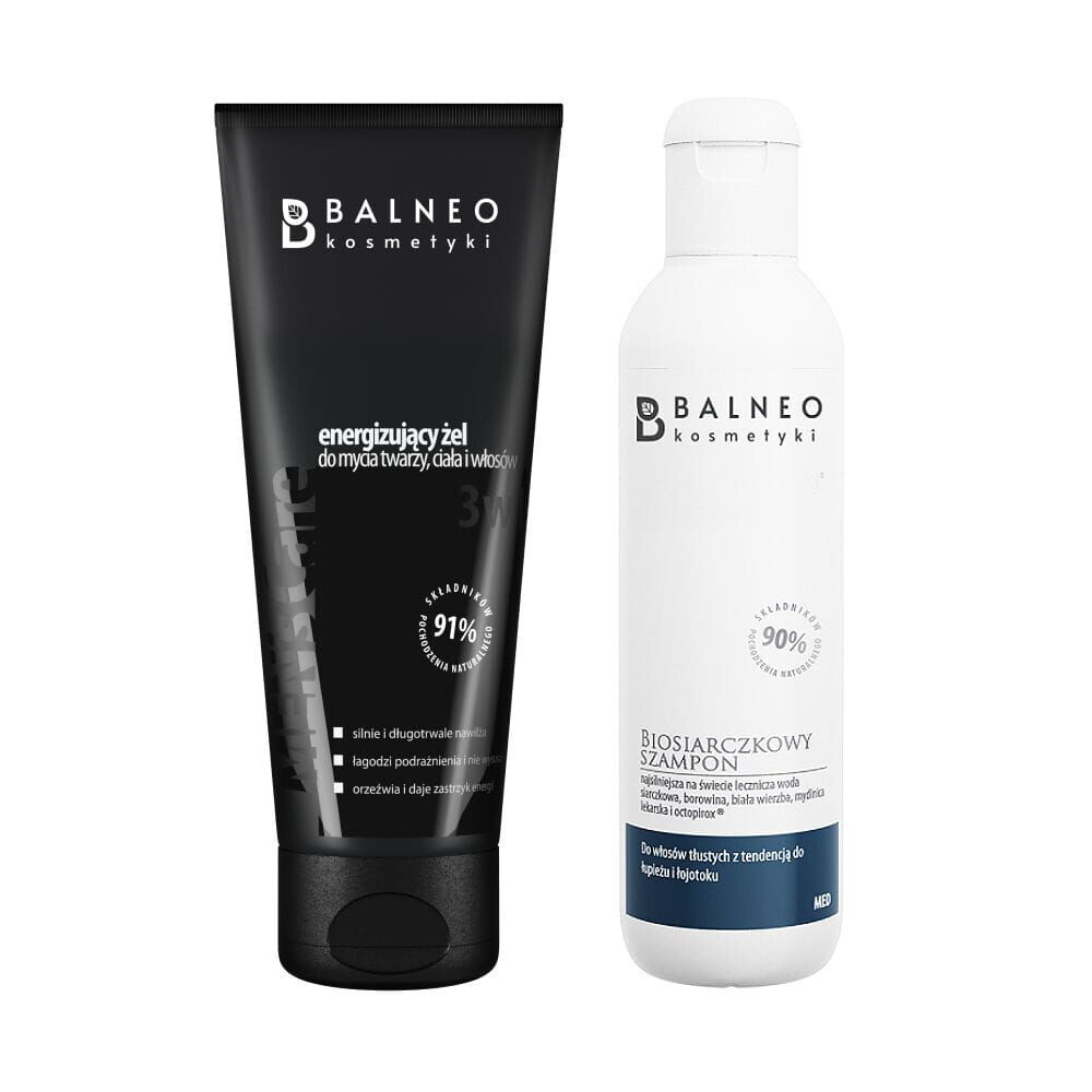Набор: энергизирующий гель для мытья лица Balneokosmetyki, 200 мл
Набор: энергизирующий гель для мытья лица Balneokosmetyki, 200 мл