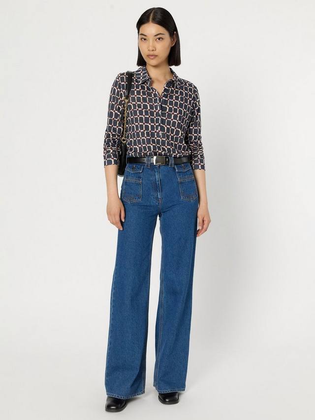 Топ Hortense с геометрическим принтом Gerard Darel, Blue/Multi
Топ Hortense с геометрическим принтом Gerard Darel, Blue/Multi