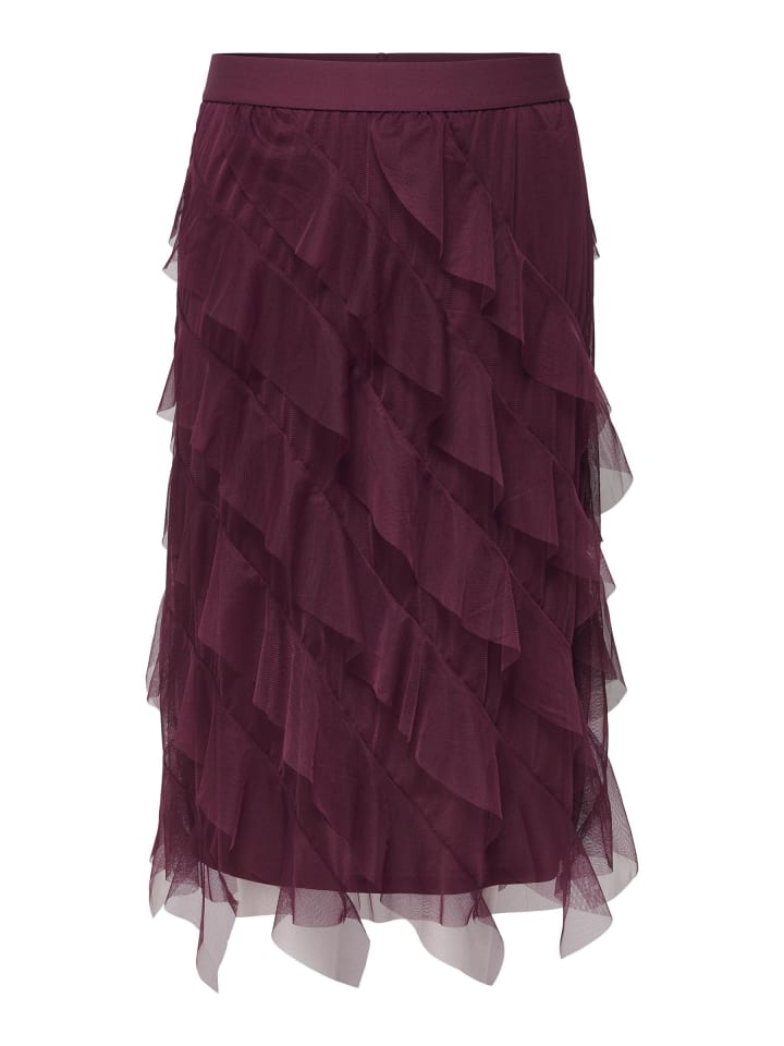 Юбка до колена ONLY Carmakoma, бордовый
Юбка до колена ONLY Carmakoma, бордовый