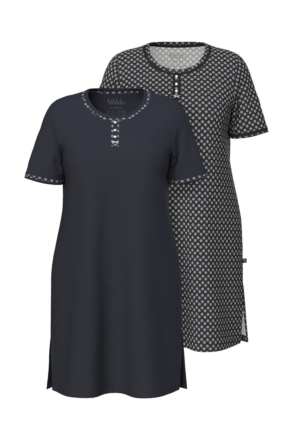 Ulla Popken Ночнушка в черном цвете
Ulla Popken Ночнушка в черном цвете