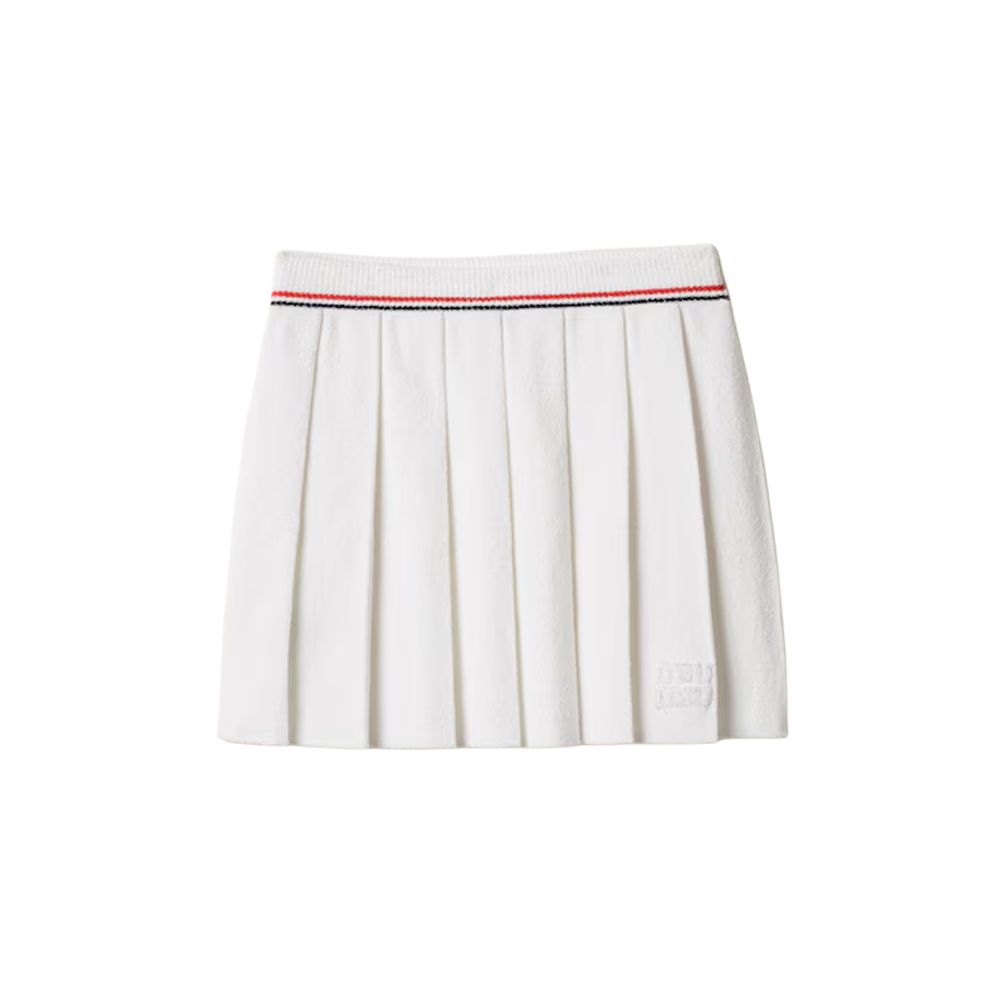 Плиссированная мини-юбка MIU MIU, белый
Плиссированная мини-юбка MIU MIU, белый