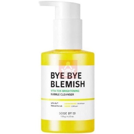 Bye Bye Blemish Vita Tox Осветляющее пузырьковое очищающее средство, 120 г, Some By Mi
Bye Bye Blemish Vita Tox Осветляющее пузырьковое очищающее средство, 120 г, Some By Mi