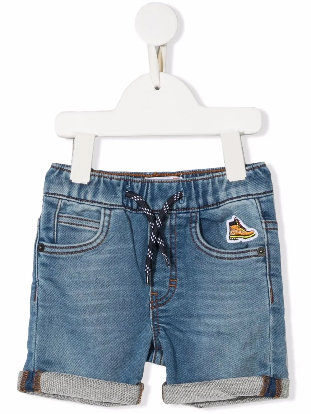 Джинсовые шорты с кулиской и нашивкой Timberland Kids, синий
Джинсовые шорты с кулиской и нашивкой Timberland Kids, синий